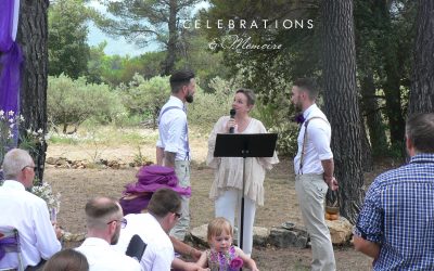 Célébrant de cérémonie laique de mariage dans le Vaucluse